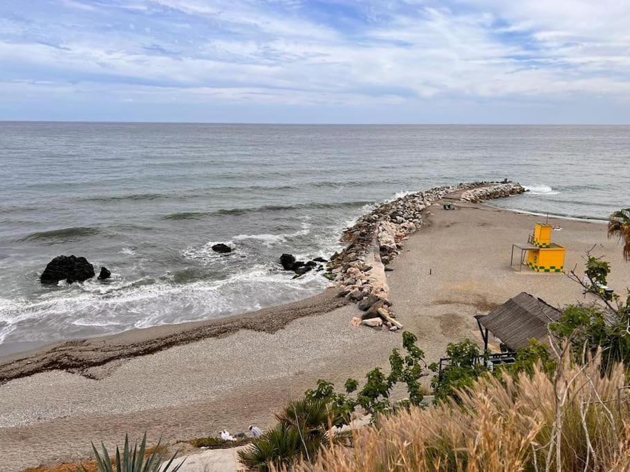 Benalmadena Costa Malaga Apartamento Muy Acogedor Con Vistas Al Mar Terraza Gigante Para Verano E Invierno Parking Luaran gambar